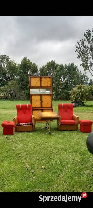 Regał pokojowy 4segmenty 400 Ława Fotele Pufy Małkinia Górna