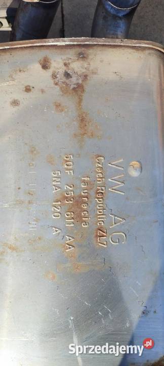 VW TIGUAN II WEDECH TŁUMIK 20TDI 83A253181AN