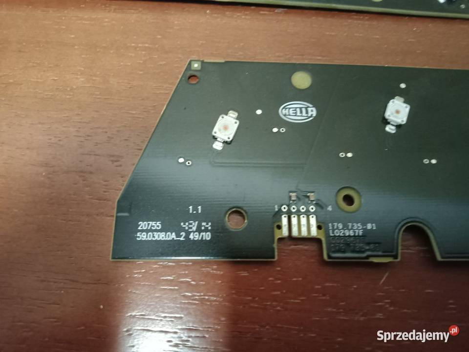 Płytki LED diody zestaw naprawczy lampa Przystajń