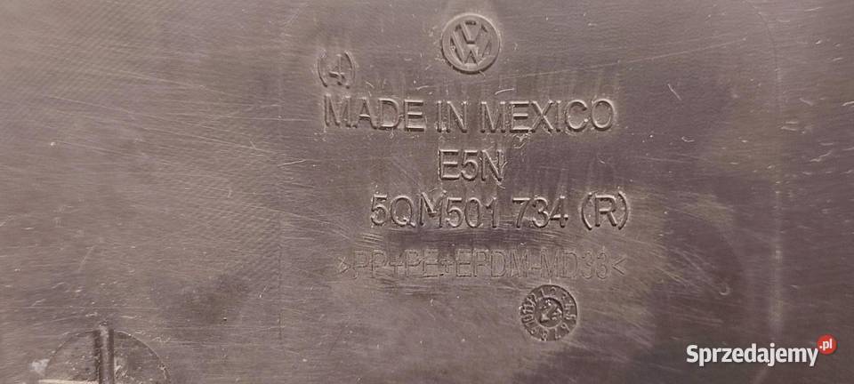 VW TIGUAN II ALLSPACE OSŁONA WAHACZA PRAWY TYŁ sprzedam