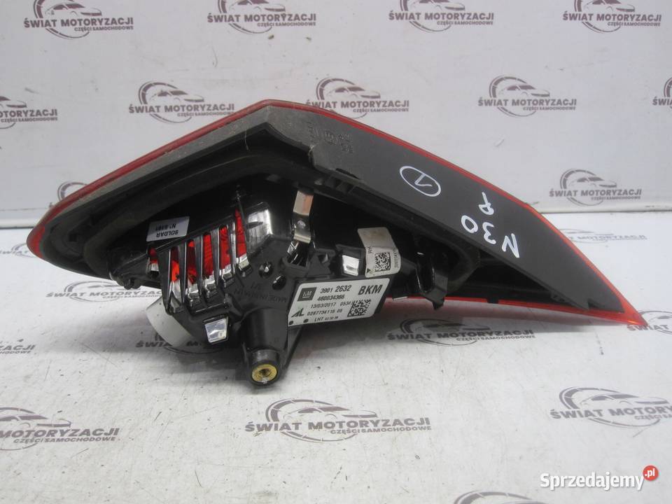 OPEL CORSA E 17r lampa prawa tył w klapę 3901 Lampy tylne świętokrzyskie
