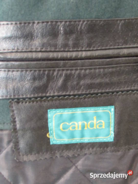 KURTKA SKÓRZANA MĘSKA ZIMOWA CANDA Rozmiar XL Łask