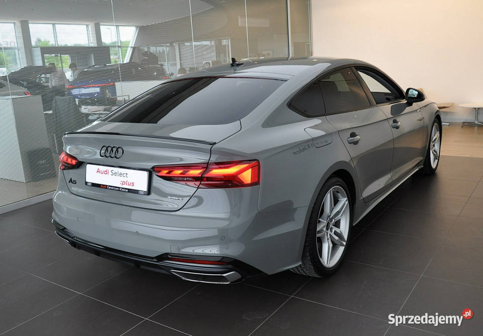 Audi A5 Sportback 45TFSI 265 Quattro Sline BO3D wielofunkcyjna kierownica Kielce