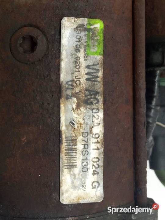 ROZRUSZNIK 02A911024G 19 TDI Skoda Octavia I Układ elektryczny silnika sprzedam