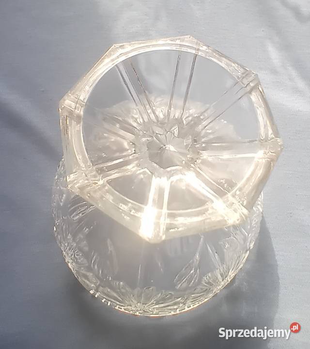 Cukiernica na nóżce Libochovice Sklo Union Koźminek sprzedam