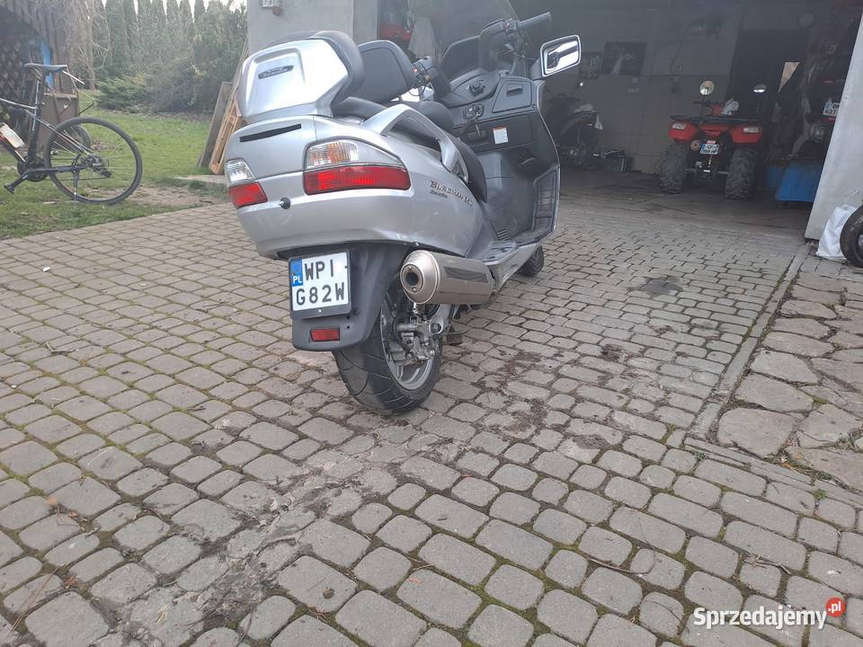 Suzuki Burgman 650 wygodny komfortowy Rok produkcji 2006 Żurawica
