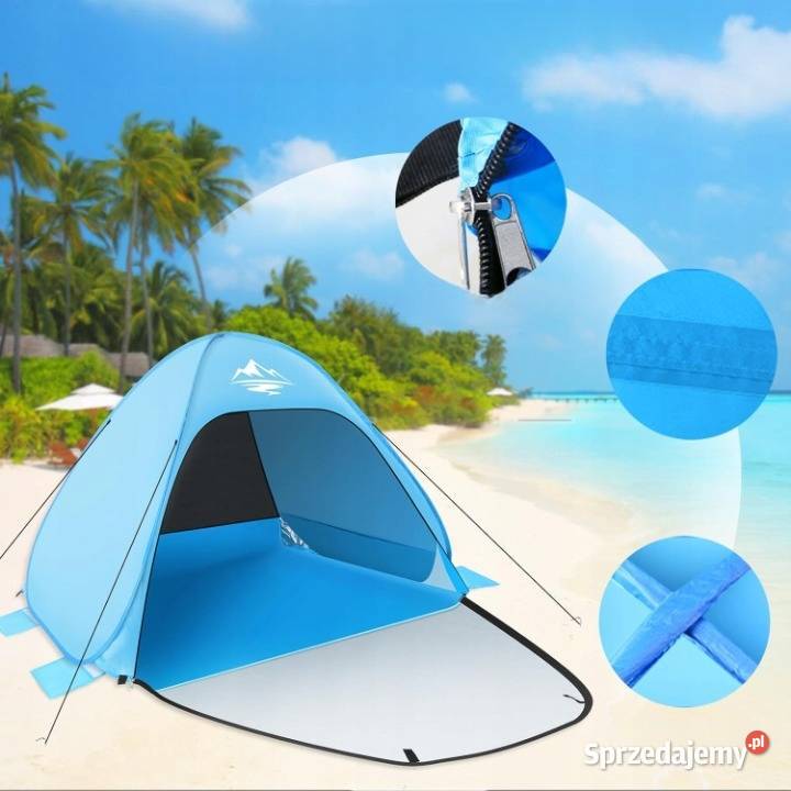 Rozkładany Namiot Plażowy 23 Osobowy Muszla Pozostałe Myszyniec