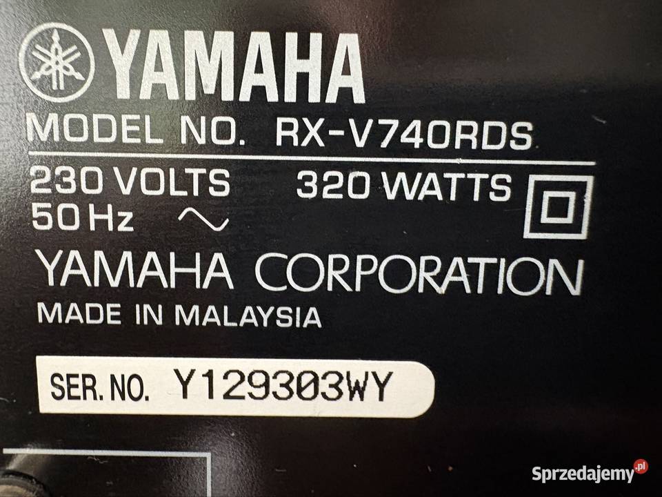 Amplituner Yamaha RXV740RDS