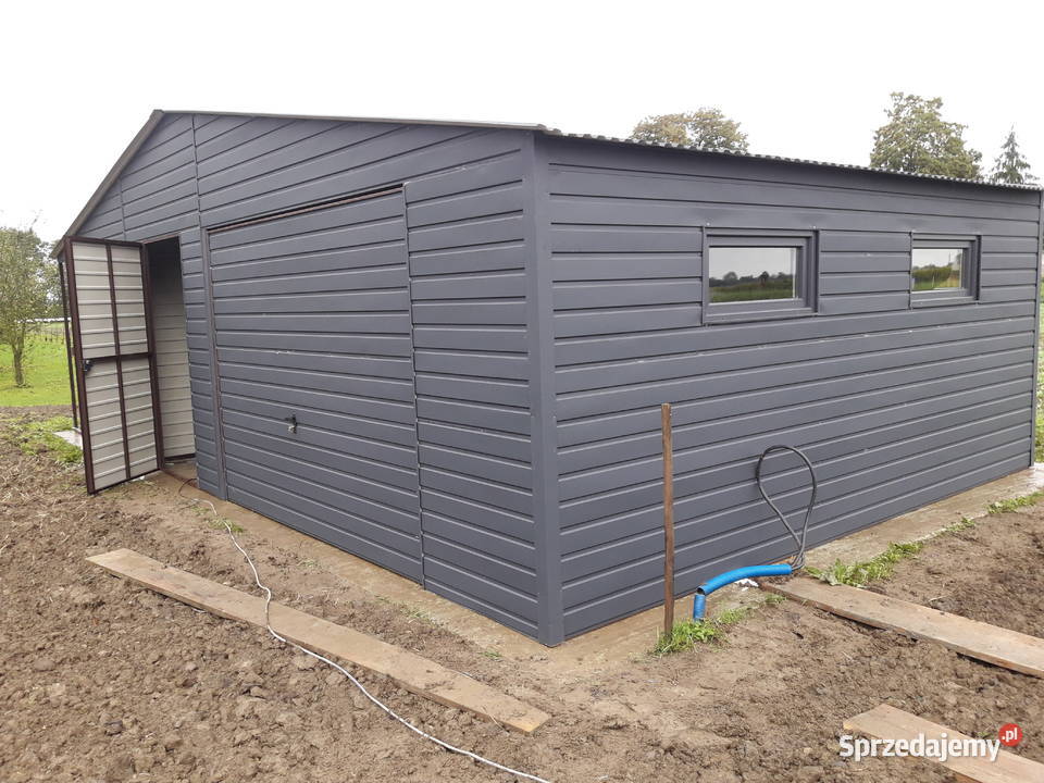 Magazyn Rolniczy przesuwane drzwi wjazdowe Gniezno