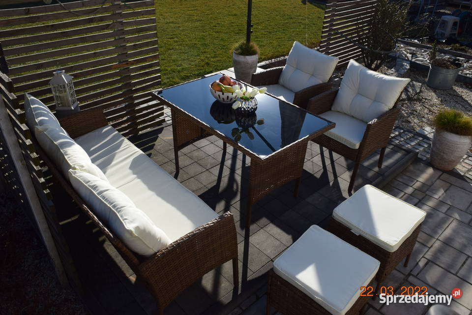 zestaw ogrodowy technorattan ODESSA sofa 3 2 Bosutów