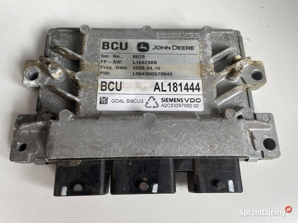 John Deere 6030 6230 6430 moduł sterownik BCU Jastrzębniki sprzedam