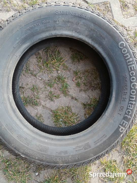 opona CONTINENTAL w rozmiarze 18565R14 86T Samochodowe świętokrzyskie Kielce sprzedam