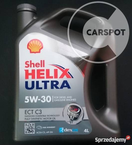 Olej Shell Helix Ultra ECT C3 5w30 4L Rybarzowice