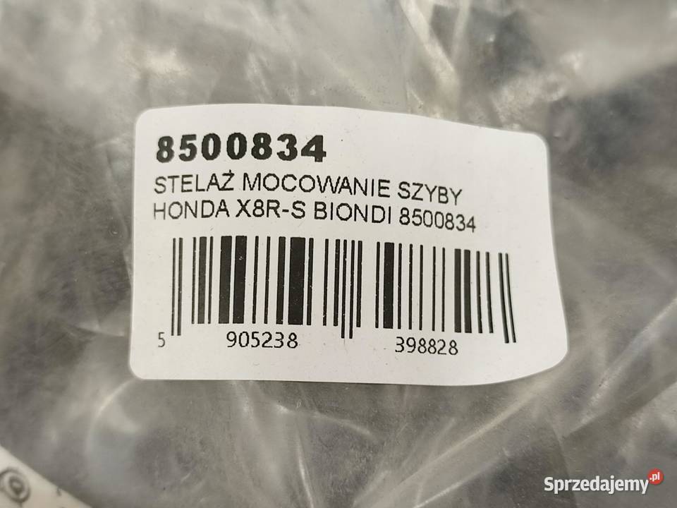 STELAŻ MOCOWANIE SZYBY HONDA X8RS 19982005 NOWE osobowe