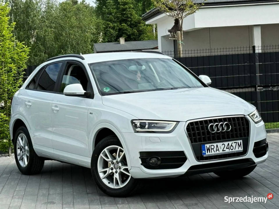 Audi Q3 20 TDi 140 6B Bi Xenon LEDY Navi nawigacja Samochody osobowe mazowieckie Radom