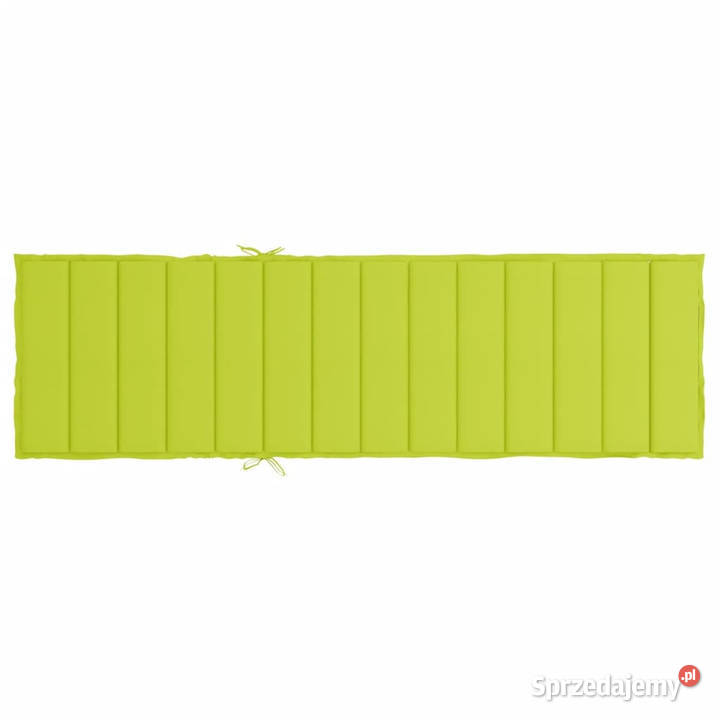 Poduszka na leżak jasnozielona 200x70x3 tkanina