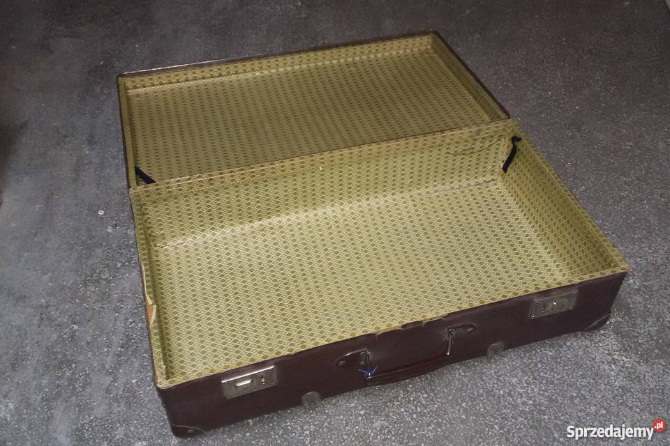 3 stare walizki z czasów PRL Warszawa