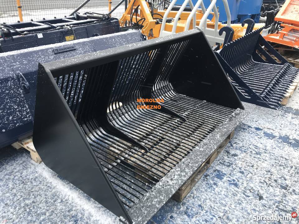 Szufla do zadawania pasz z frezem hydraulicznym nieuszkodzony