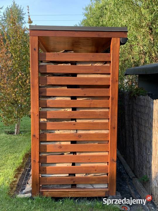 Drewutnia poszerzana 314 x 11m z dachem prostym Kalety