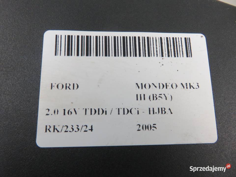 STEROWNIK FORD MONDEO MK3 III 20 16V TDDi osobowe
