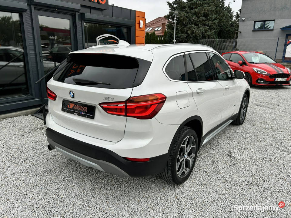 BMW X1 LED Klima Navi Temp Kamera Cofania biały Bydgoszcz