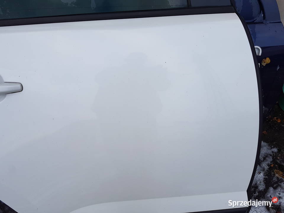 PEUGEOT 3008 I 2011 DRZWI PRAWE TYL BIALE KWED Drzwi Turkowice