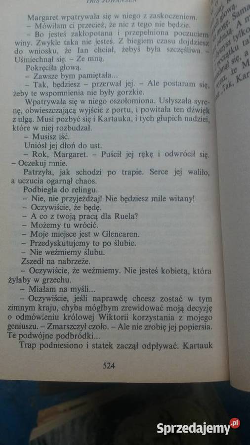 Niewinna książka Johansen antykwaryczne Warszawa