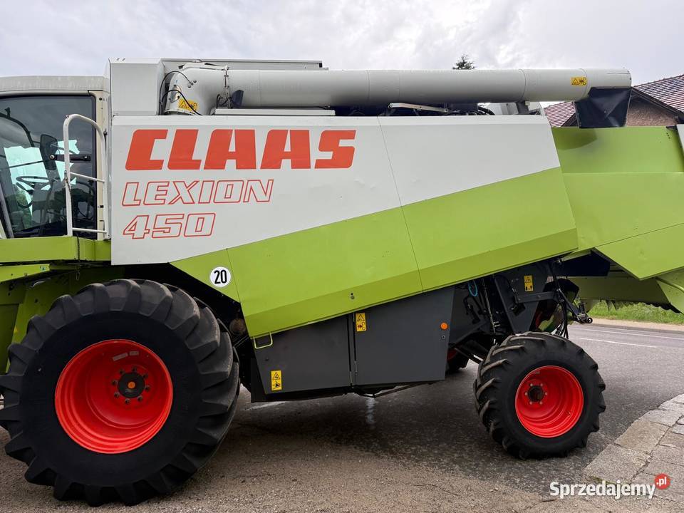 Claas Lexion 450 pro 2001 heder V660 V750 Silnik Claas Zbożowe Nowa Ruda