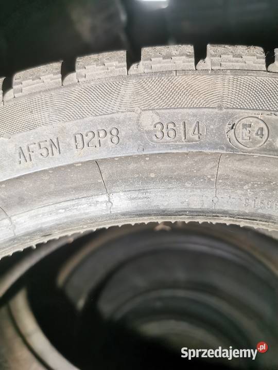 Opony zimowe continental contiWinterContact lubelskie sprzedam