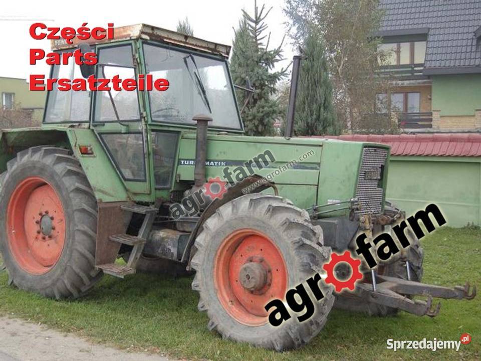 Fendt 611 części silnik skrzynia biegów most Pozostałe