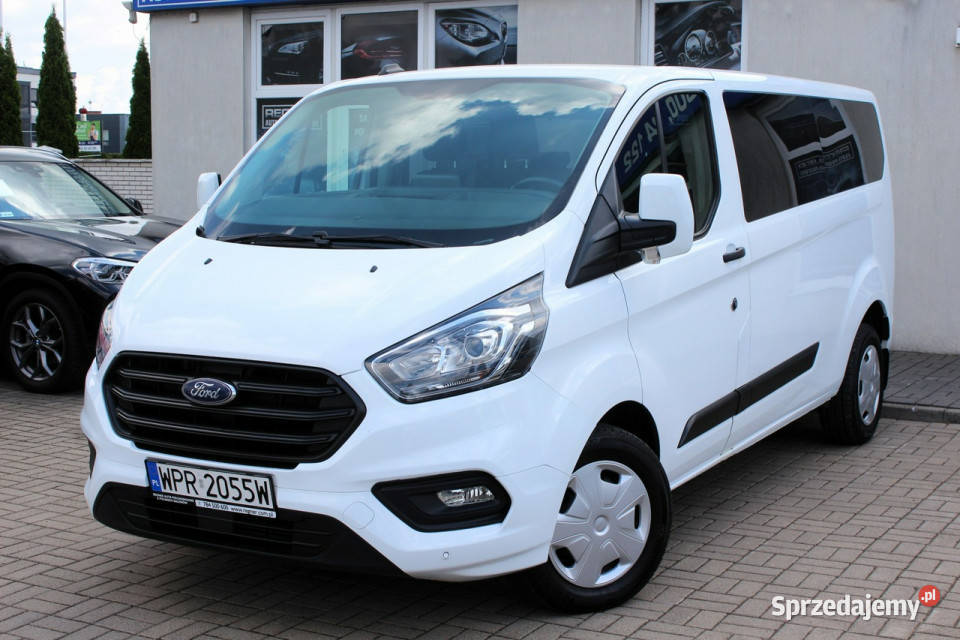 Ford Transit Custom Long 9osobowy SalonPL FV23 Transit  Custom Sokołów sprzedam