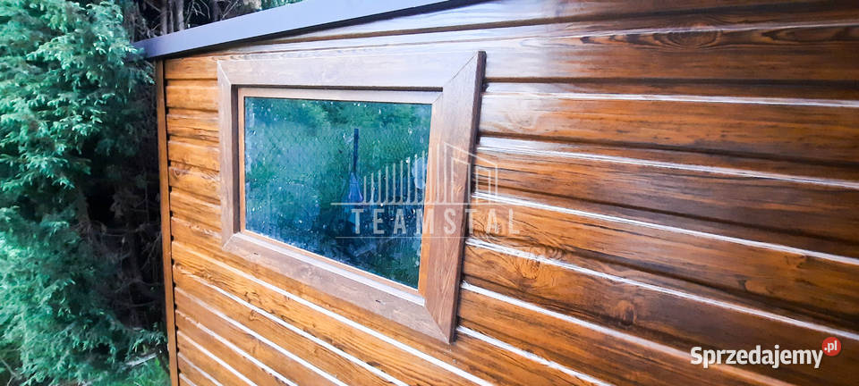 SCHOWEK DOMEK OGRODOWY 3m x 4m spad tył Brama warmińsko-mazurskie Iława