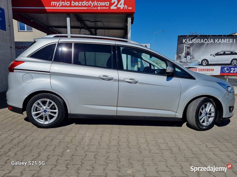 Ford C III GRAND 15 TDCi 95 7 foteli nawigacja Rok produkcji 2017