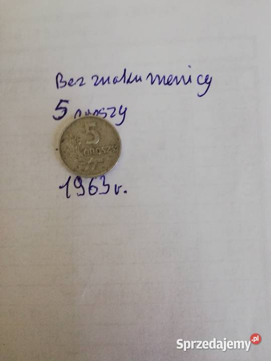 20 z lat PRelu bez znaku menniczym Warszawa