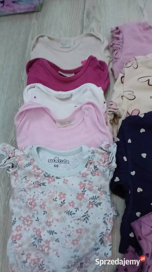 Sprzedam duża pakę ubranek dziewczynki Rozmiar 62 sprzedam