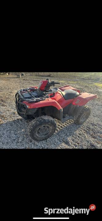 Honda trx 500 2016 sprzedam