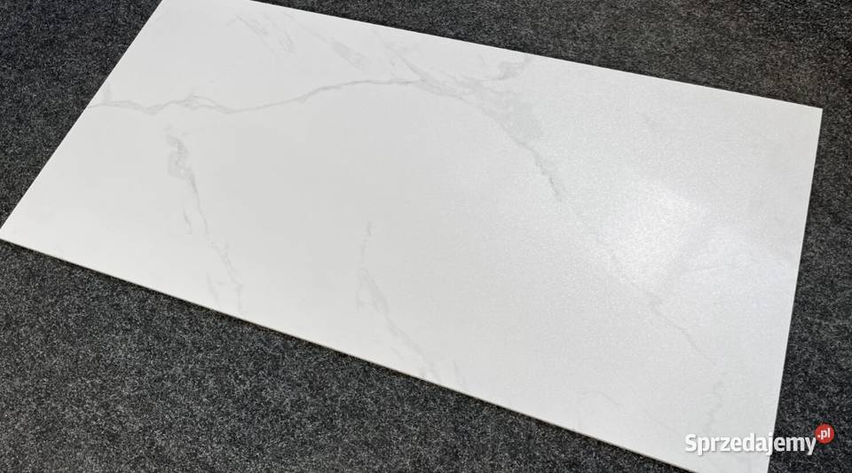 Carrara Blanco lappato 60x120 gres hiszpański Staszów