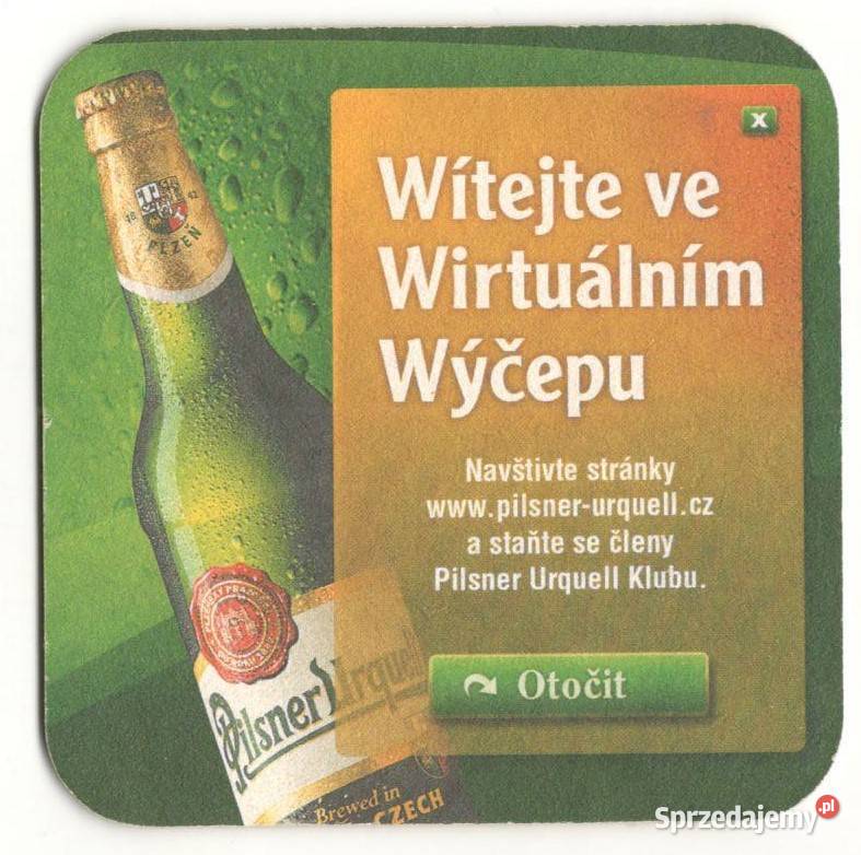 Pilsner Urquell podstawka do piwa 11 Gliwice sprzedam