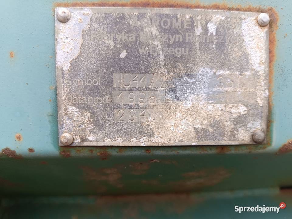 Rozsiewacz nawozu Unia Brzeg NO412 nieuszkodzony