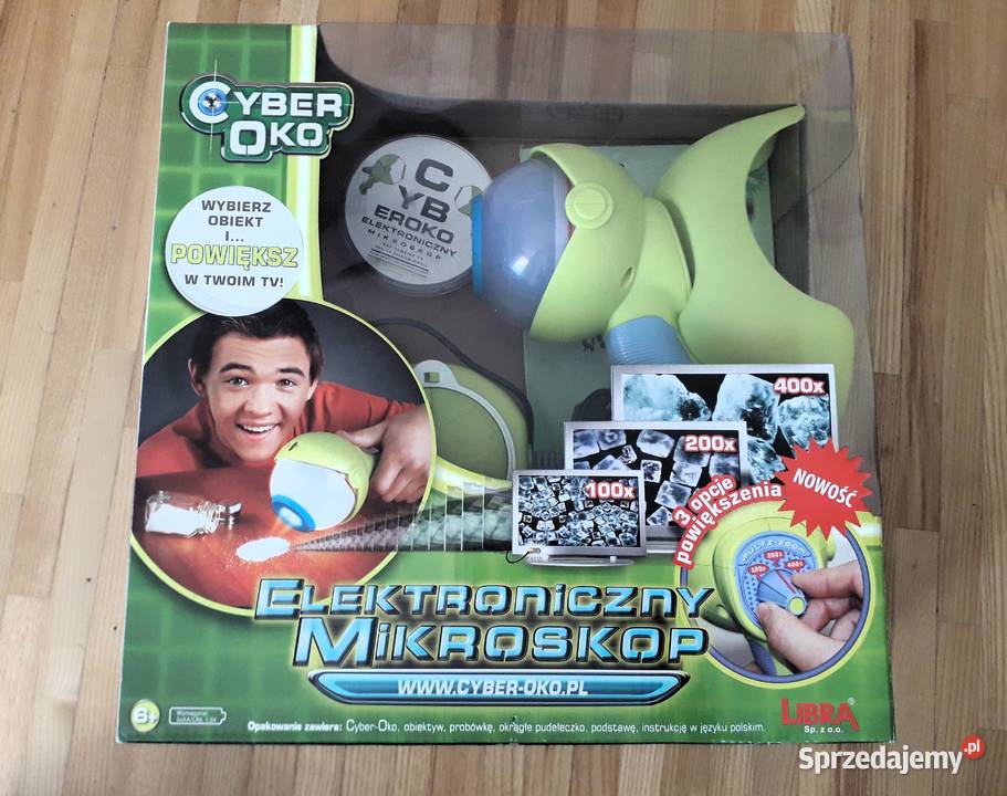 Elektroniczny mikroskop dzieci Cyber Oko Edukacyjne