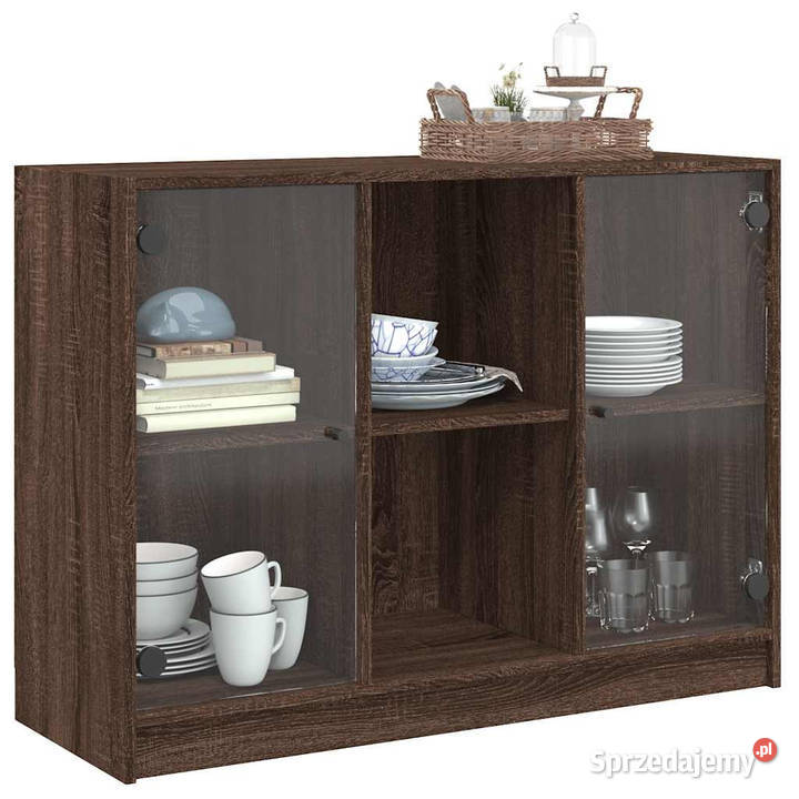 Szafka brązowy dąb 102x37x755 materiał Warszawa
