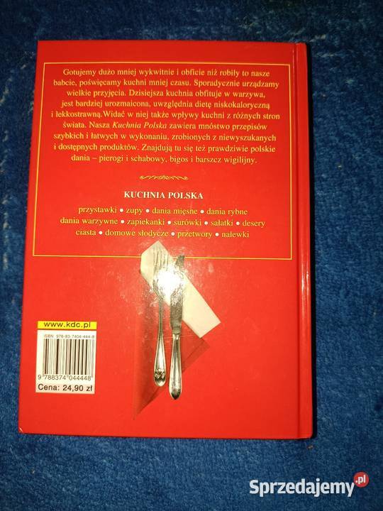 Książka kucharska twarda Białystok