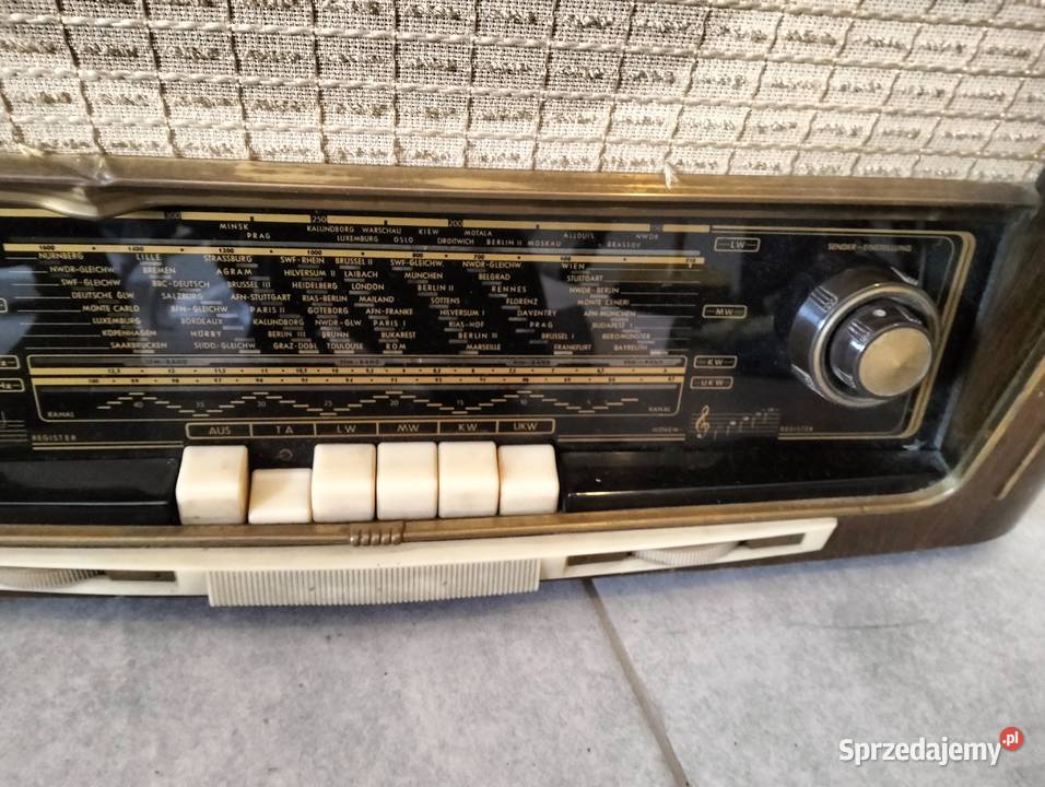 Radio stare Grundig lata 50 Gorzów Wielkopolski