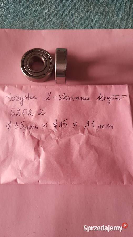 Łożyska kulkowe 6202 Kurów
