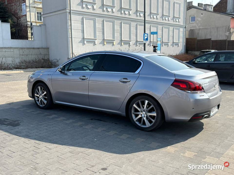 Peugeot 508 bezwypadkowy full led automat Sobiesęki Trzecie