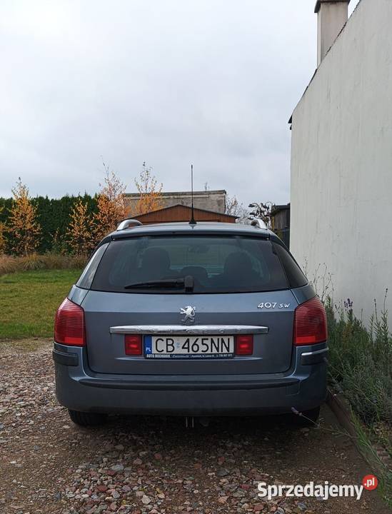 Peugeot 407sw 20 hdi kujawsko-pomorskie Radziejów