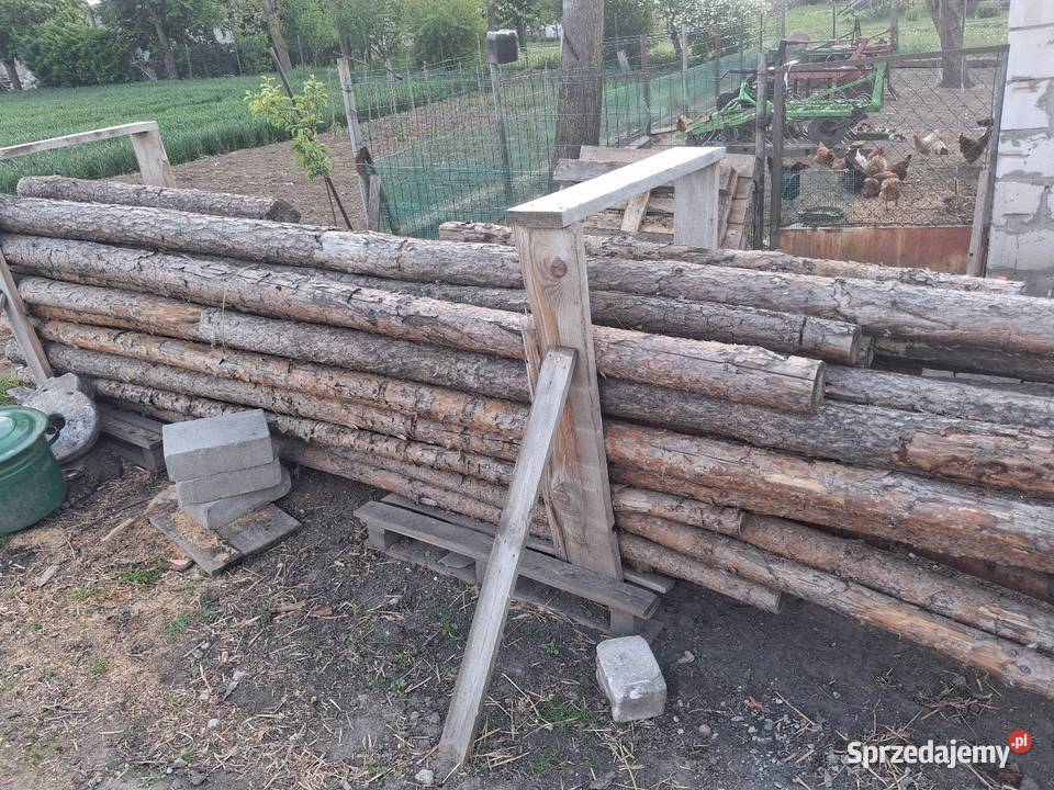 Stemple budowlane Drewno konstrukcyjne Sahryń