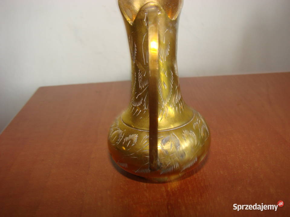 mały mosiężny dzbanek orientalny Pruszcz Gdański sprzedam