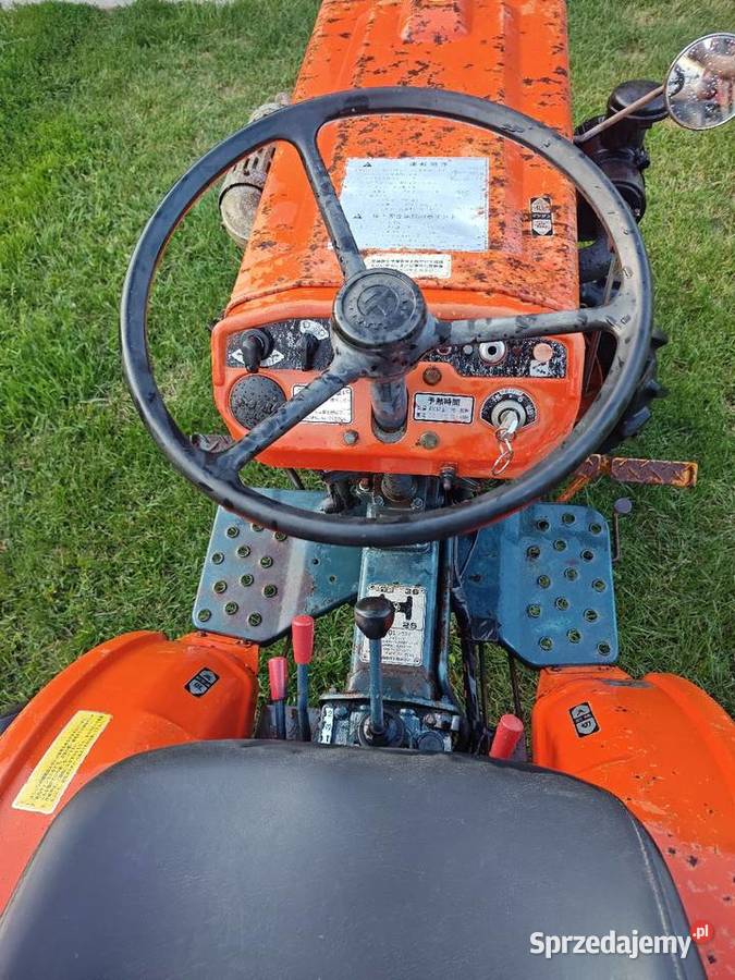Kubota B10 4x4 z glebogryzarką japoński Chąśno