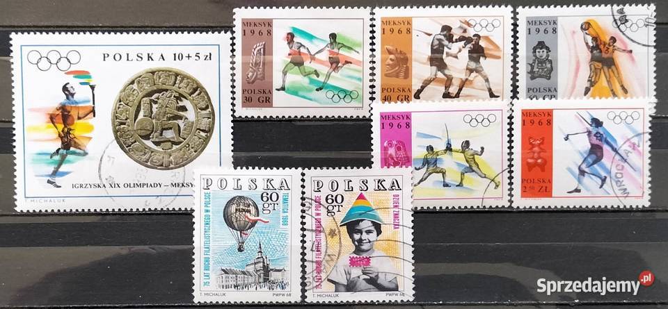 ZNACZKI POLSKIE 1968 kwartał III Leźnica Wielka-Osiedle